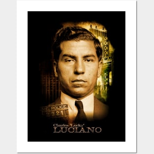 Charles 'Lucky' Luciano Design Posters and Art